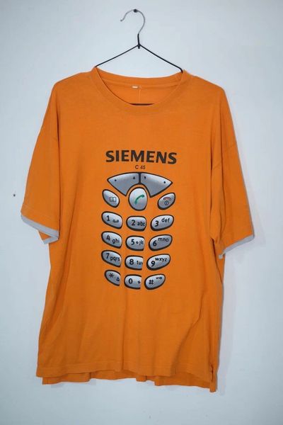 Винтажная футболка Siemens