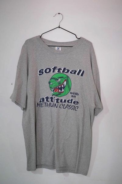 Винтажная футболка Softball