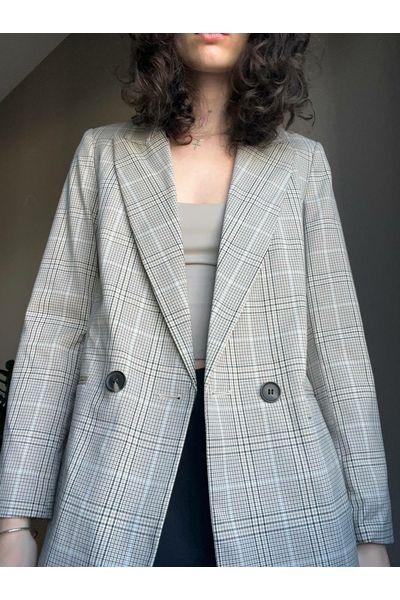 Пиджак клетчатый Zara