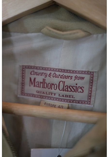 Винтажная замшевая куртка Marlboro Classics