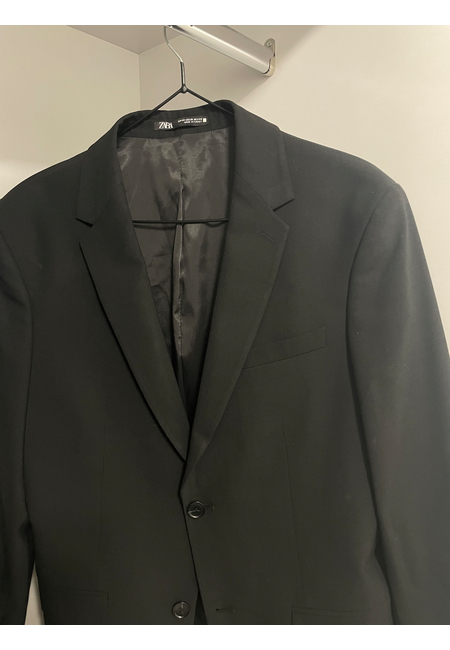 Классический черный пиджак Zara