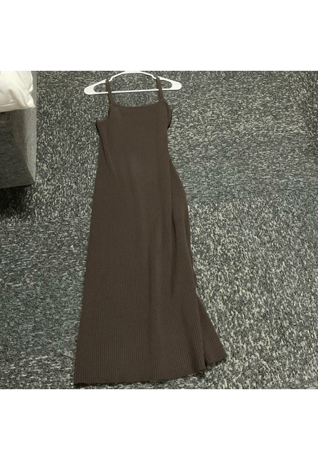 Женское коричневое платье UNIQLO
