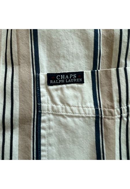 Мужские кремовая рубашка-поло Chaps by Ralph Lauren