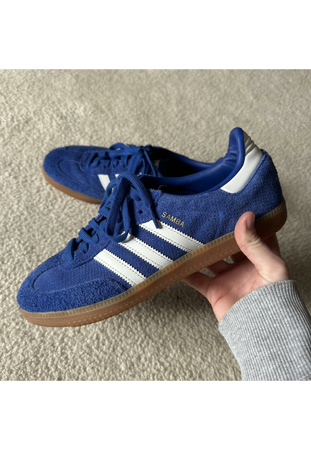 Мужские синие кроссовки Adidas