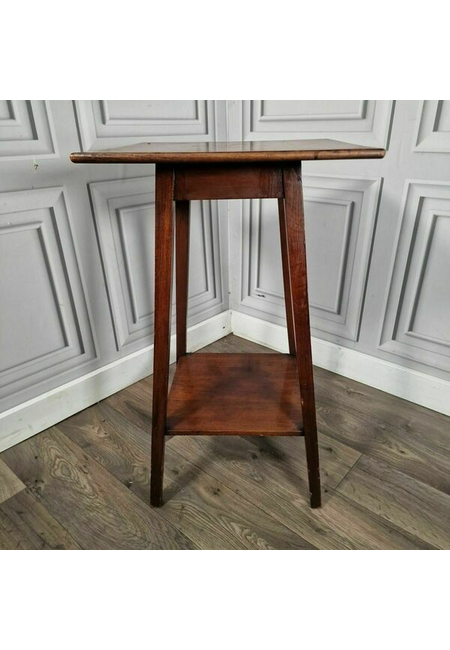 Винтажный антикварный декоративный деревянный столик для прихожей в стиле деко