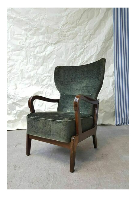 Кресло для отдыха начала середины века в итальянском стиле