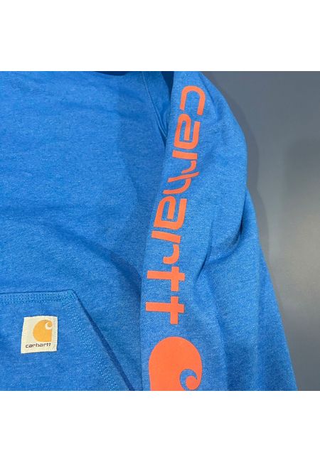 Мужская синяя толстовка Carhartt