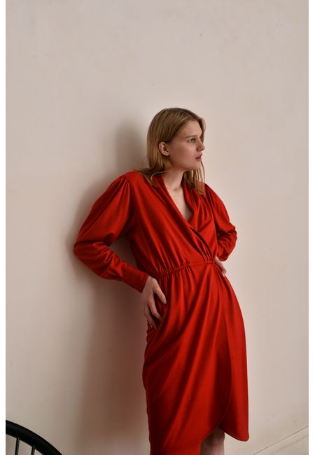 Платье из тонкой шерсти Pierre Cardin